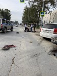 Мотоциклист пострадал при столкновении с Toyota Wish в Южно-Сахалинске, Фото: 6