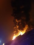 Рыболовная база сгорела ночью в селе Макаровского района, Фото: 2