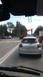 Пробку в центре Южно-Сахалинска спровоцировал сломавшийся посреди дороги экскаватор, Фото: 1