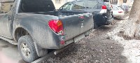 Неизвестный врезался в Mitsubishi L200 и скрылся с места ДТП в Южно-Сахалинске, Фото: 3