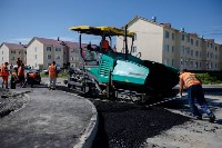 Строительство дороги до новой школы завершается в Дальнем, Фото: 2