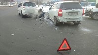 Тройное ДТП произошло в Южно-Сахалинске, Фото: 6