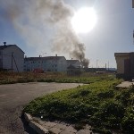 На территории будущей школы в Дальнем вспыхнул пожар, Фото: 6
