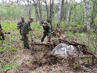 Сахалинские поисковики установили причину гибели экипажа бомбардировщика Ту-2 в Тымовском районе, Фото: 12