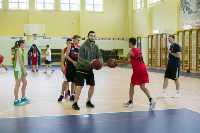 Баскетболисты "Восток-65" поделились опытом с молодыми спортсменами, Фото: 16