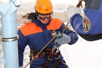 Сахалинские спасатели провели авиатренировку на склонах «Горного воздуха», Фото: 11
