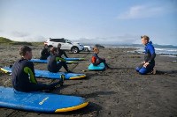 Сёрф-инструкторы со всей России и дети тренируются на Кунашире , Фото: 10