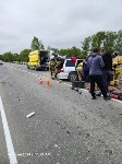 Три человека пострадали в результате лобового столкновения авто на юге Сахалина, Фото: 9