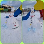 100 снеговиков сделали сахалинские ребятишки на конкурс astv.ru, Фото: 6