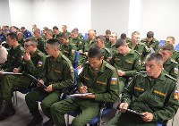 Сахалинские военнослужащие приняли участие в «Географическом диктанте», Фото: 3