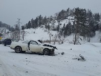 Три автомобиля столкнулись на Ловецком перевале, Фото: 1