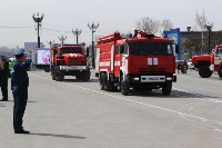 Сахалинцы попробовали потягаться силами с пожарными, Фото: 9