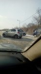 Три автомобиля столкнулись на окраине Южно-Сахалинска, Фото: 3