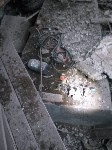 Поиски пропавших под завалами бумзавода в Поронайске продолжается, Фото: 5