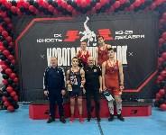 Сахалинские борцы вольного стиля завоевали восемь медалей на новогоднем турнире в Благовещенске, Фото: 7
