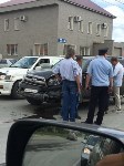 Два внедорожника столкнулись в Южно-Сахалинске, Фото: 6