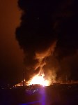 Рыболовная база сгорела ночью в селе Макаровского района, Фото: 5