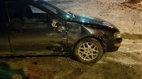 Неизвестный врезался в припаркованную машину и скрылся с места ДТП в Корсакове, Фото: 3
