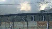 Административное здание горит в районе совхоза "Тепличный", Фото: 4