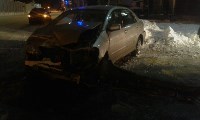 Мужчина пострадал при столкновении двух "Тойот" в Южно-Сахалинске, Фото: 1