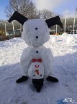 100 снеговиков сделали сахалинские ребятишки на конкурс astv.ru, Фото: 81