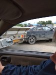 Toyota Mark II пробил дорожное ограждение в Южно-Сахалинске, Фото: 6