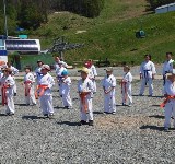 Юные каратисты провели открытую тренировку на «Горном воздухе», Фото: 9