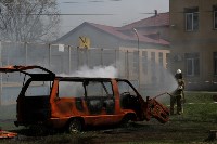 Южно-сахалинские школьники спасли «пострадавшего» в ДТП и потушили горящий автомобиль, Фото: 6