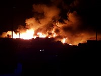 Рыболовная база сгорела ночью в селе Макаровского района, Фото: 6