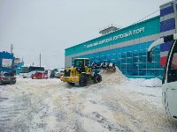 Расчистка Холмска от снега, Фото: 3