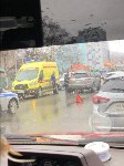 Иномарки столкнулись на улице Пуркаева в Южно-Сахалинске, Фото: 2