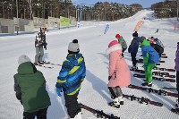 В Южно-Сахалинске прошла первая в этом году тренировка в рамках проекта "Лыжи в школу", Фото: 11