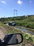 Toyota Land Cruiser  вылетел в болото в районе Раздольного, Фото: 6