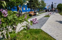 Сквер памяти защитников правопорядка открыли в Южно-Сахалинске, Фото: 6