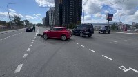 Жесткое ДТП произошло в районе "Сити Молла" в Южно-Сахалинске, Фото: 2