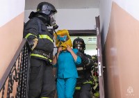 "Пожар в кабинете терапевта": людей вывели из СИЗО во время учений в Южно-Сахалинске, Фото: 11