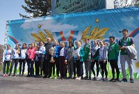 В Южно-Сахалинске прошла легкоатлетическая эстафета, Фото: 7