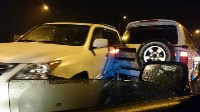 Ребенок-пешеход пострадал при столкновении трех автомобилей в Южно-Сахалинске, Фото: 3