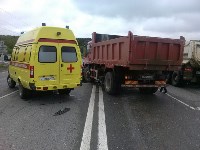 Авария у поворота на Охотское 5 июня, Фото: 3