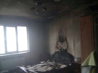 Горящий матрац в Ново-Троицком тушили пожарные, Фото: 1