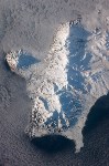 Заснеженные острова Сахалинской области показали из космоса, Фото: 6