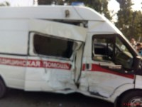 Машина скорой помощи попала в ДТП в Южно-Сахалинске, Фото: 18