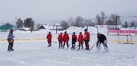 Хоккейный корт появился в селе Кировском, Фото: 6