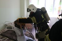 Условный пожар "потушили" в детском лагере в Анивском районе, Фото: 8