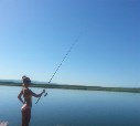 Первая в жизни рыбалка)