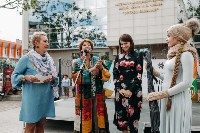 Караваем и танцами встретили гостей «Палаты ремесел» в Южно-Сахалинске, Фото: 11