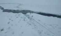 Лед с рыбаками оторвало в Охотском, Фото: 2