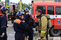 В Южно-Сахалинске при пожарных учениях нашли несколько проблем, Фото: 22