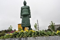 Монумент Тайхо.Преф.Акита - г.Поронайск. Скульптор Камада Тосио., Фото: 1
