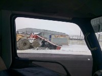 Грузовик опрокинулся в Троицком, Фото: 5